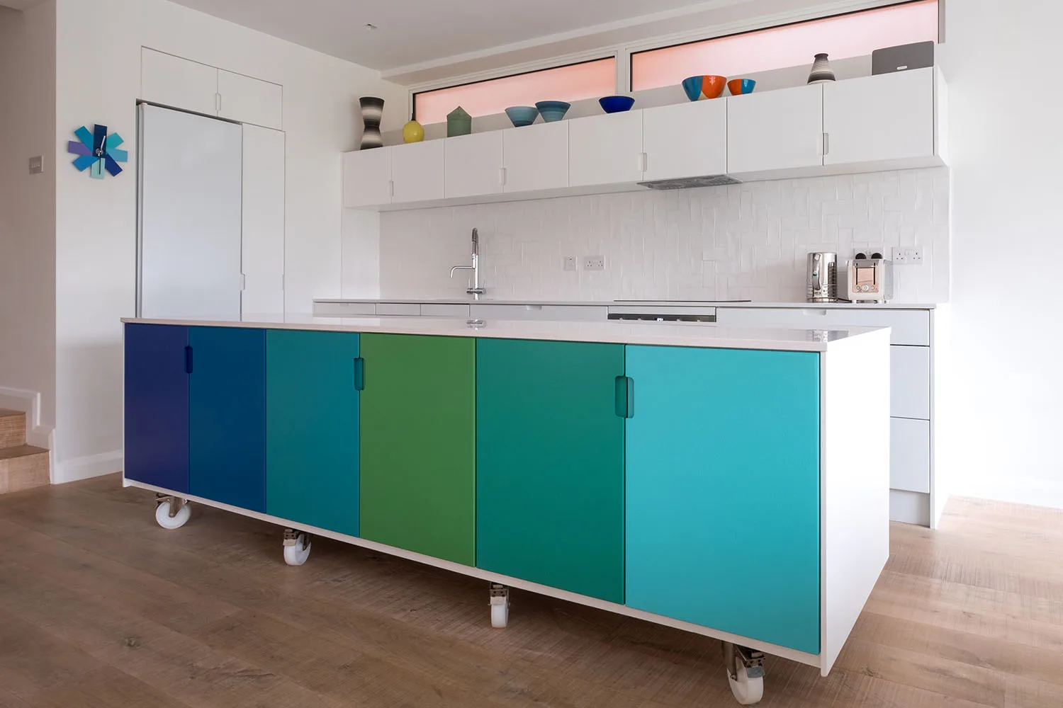 kitchen island bench on wheels