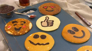 Emoji pancakes