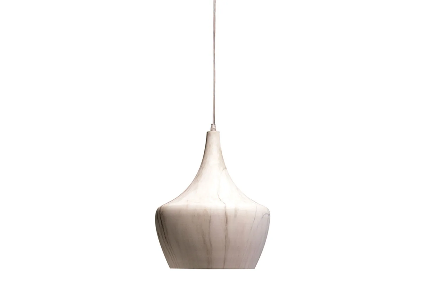 Marble pendant light