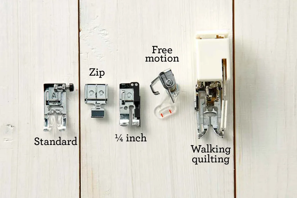 Sewing machine feet