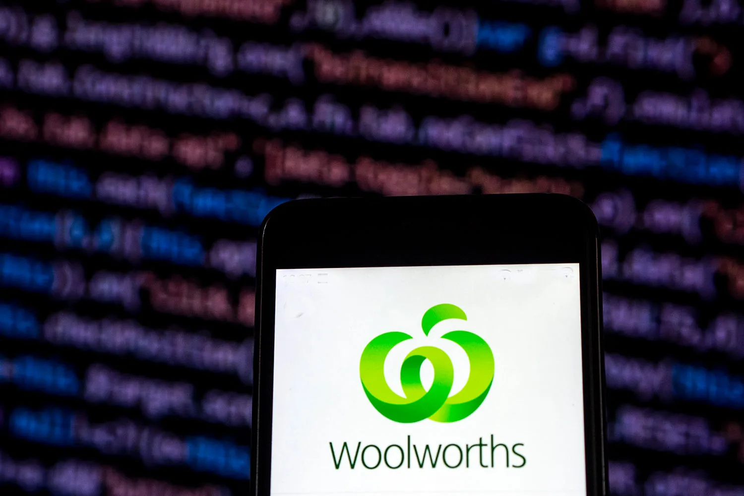 woolworths on phone