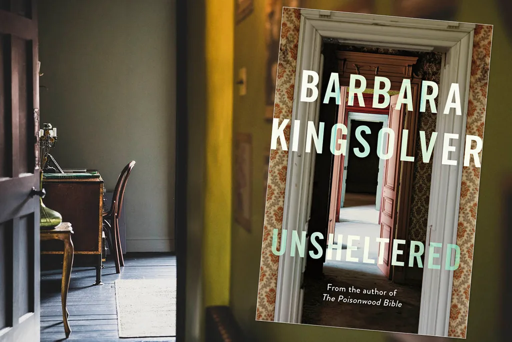 Book cover of Unsheltered by Barbara Kingsolver