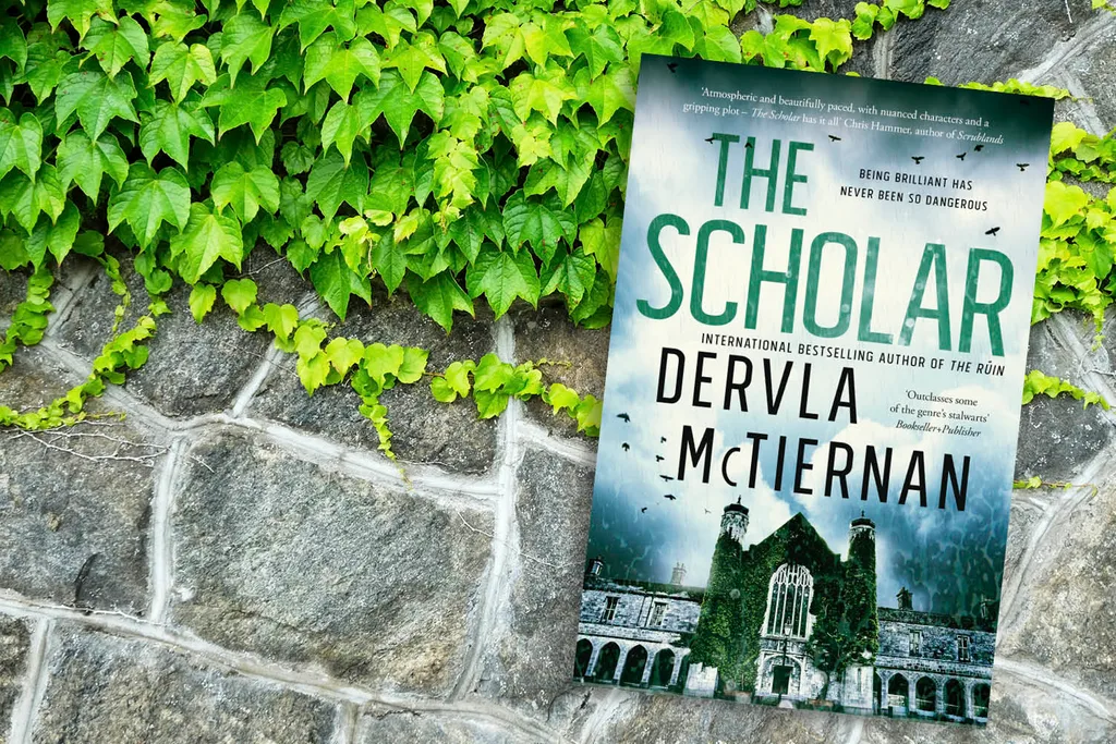Book cover of The Scholar by Dervla McTiernan