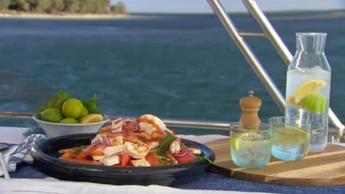 PRAWN WATERMELON & FETTA SALAD