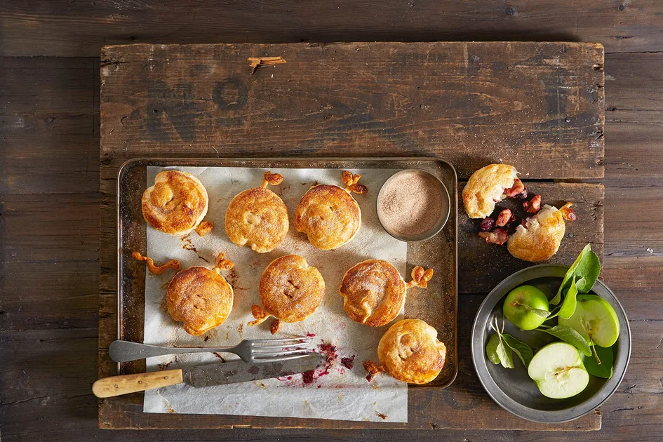 Apple, mixed berry and chocolate pies Recipe - Better Homes & Gardens Australia