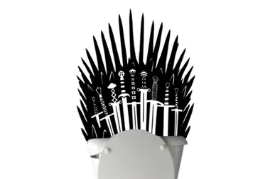 This is the Game of Thrones decal your toilet needs