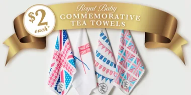 $2 Royal Baby Commemorative Tea Towels