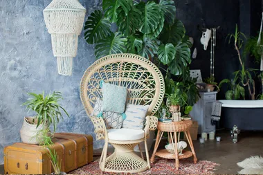 Retro rattan is making a big comeback