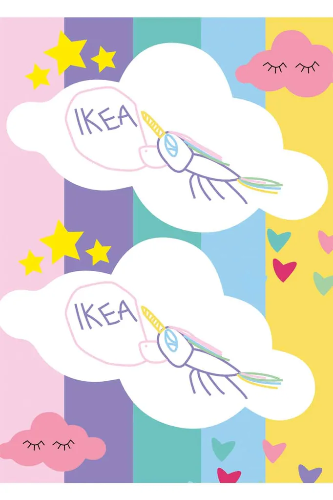 ikea unicorn flag