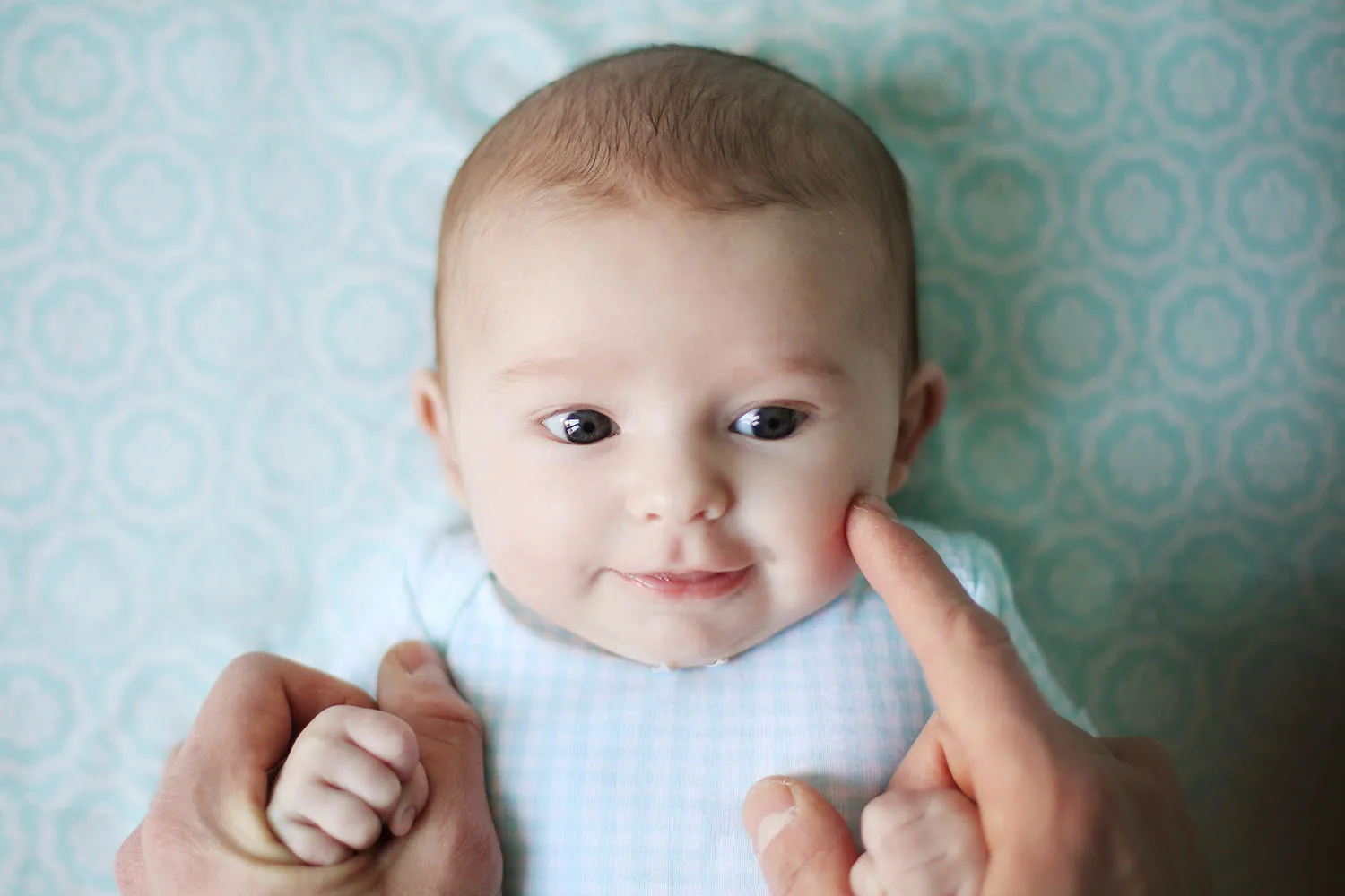 smiling baby