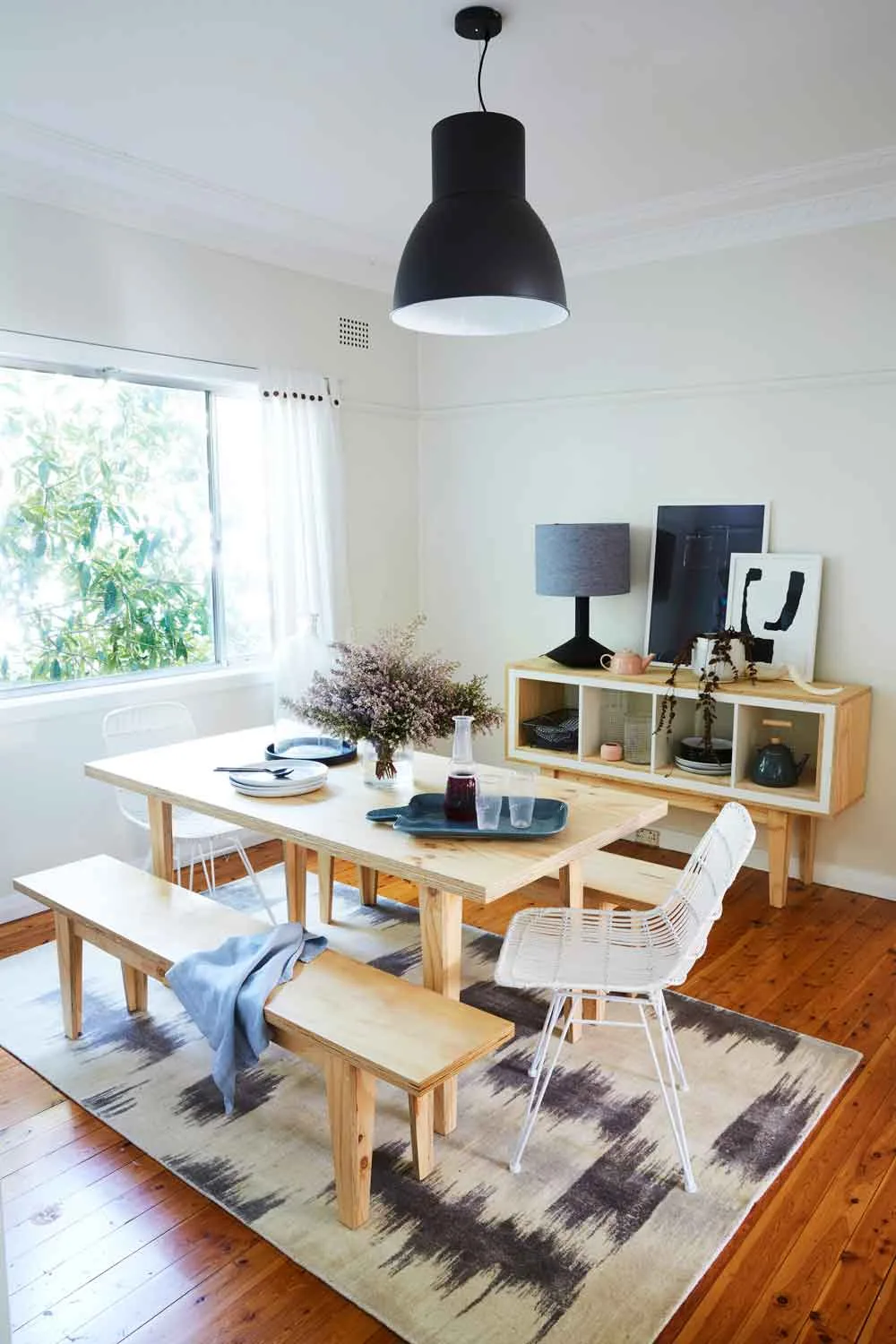 Scandi style dining room
