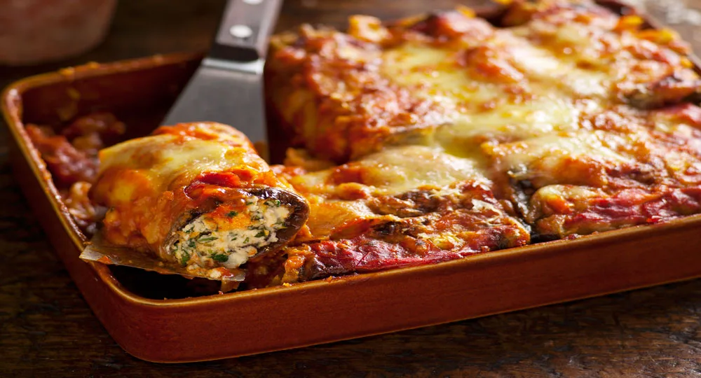 Spinach, ricotta and eggplant cannelloni - Better Homes & Gardens Australia