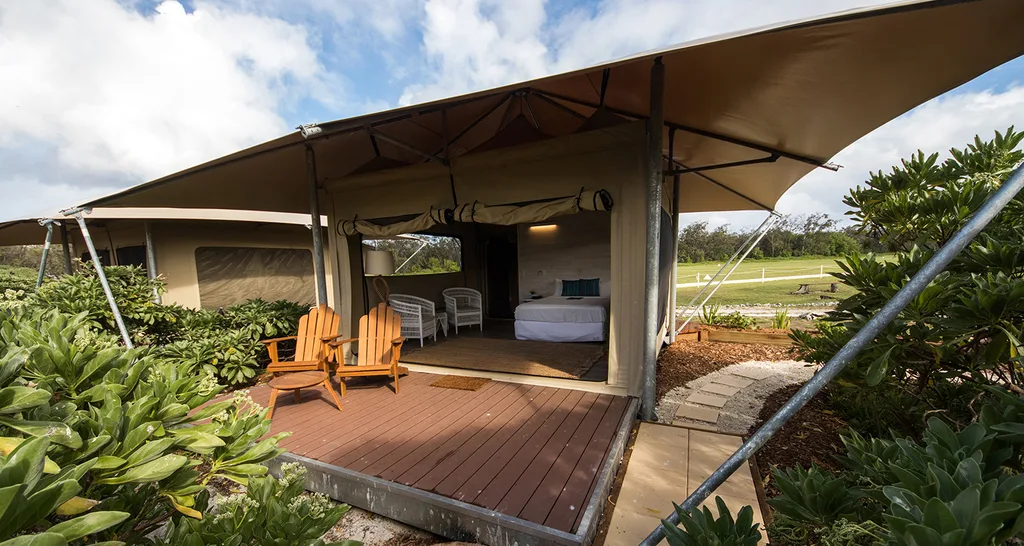 Lady Elliot Island glamping