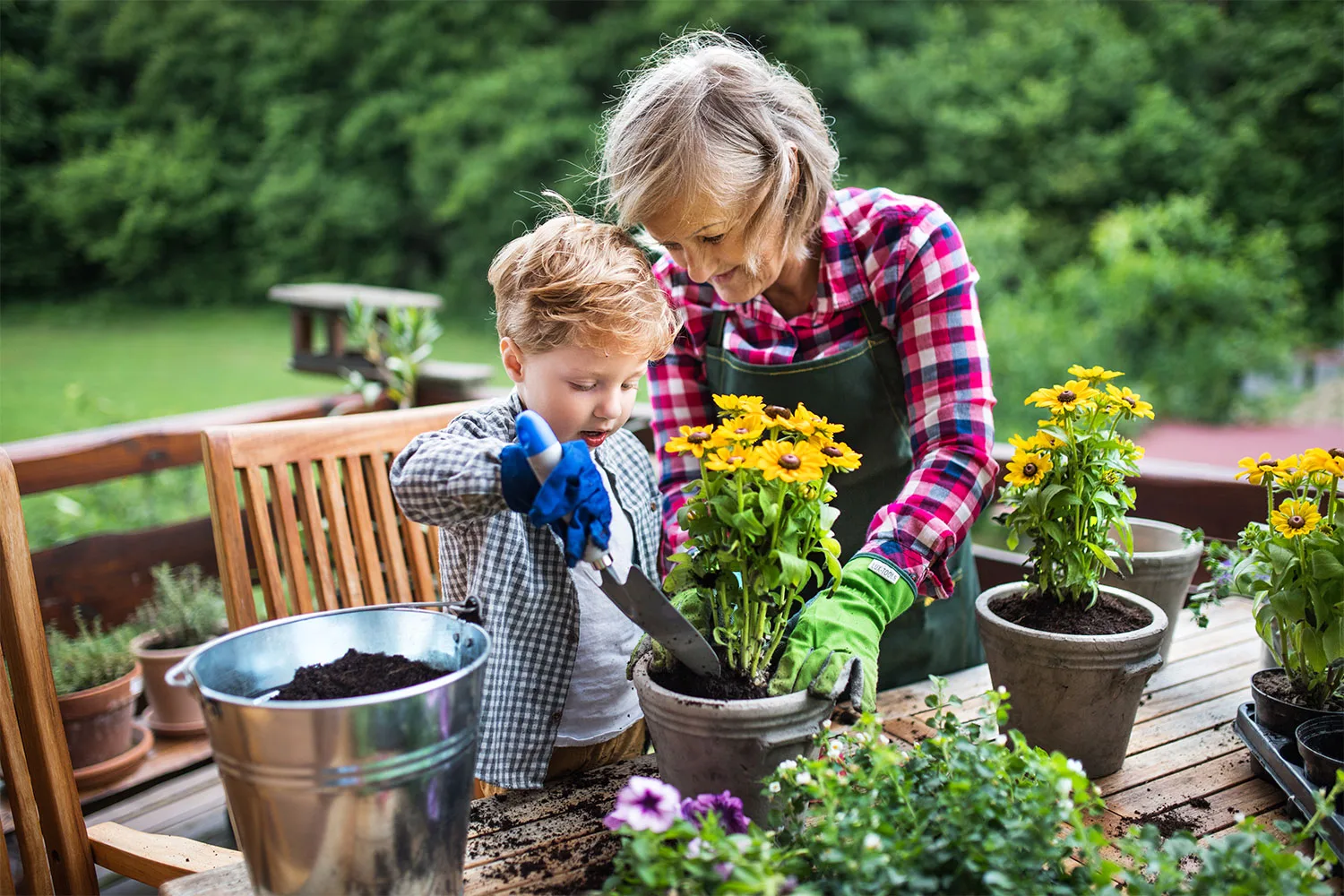 How to create a magical garden for kids