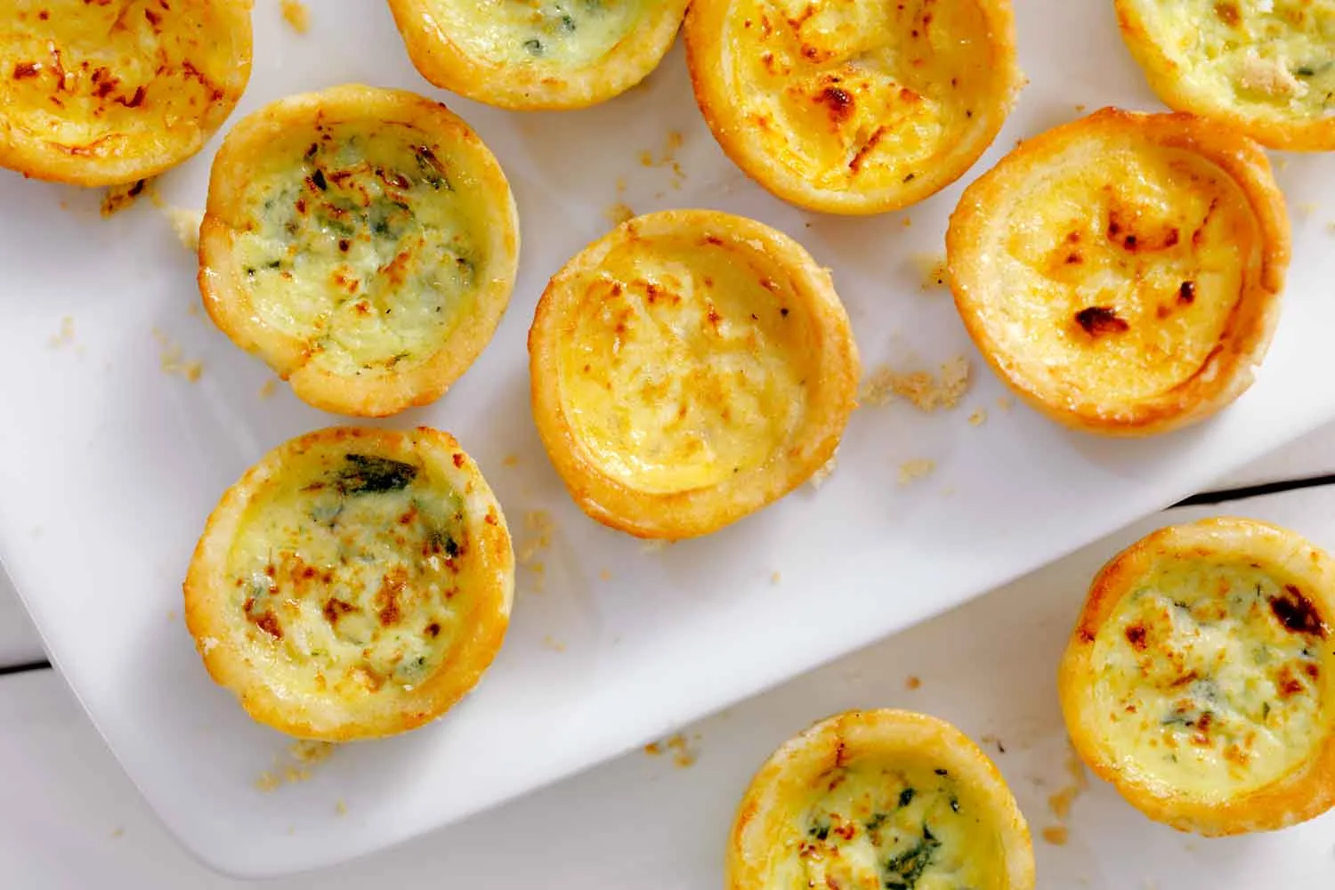Cheat’s mini quiches