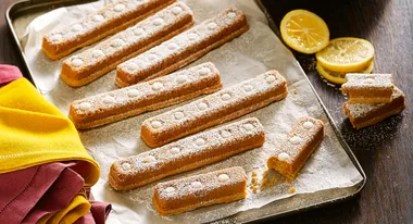 Easy Steps To Lemon Gingerbread Sticks
