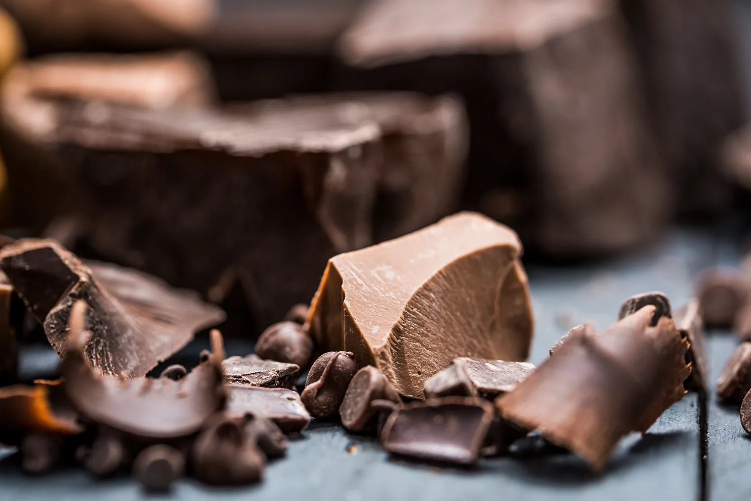dark chocolate pieces