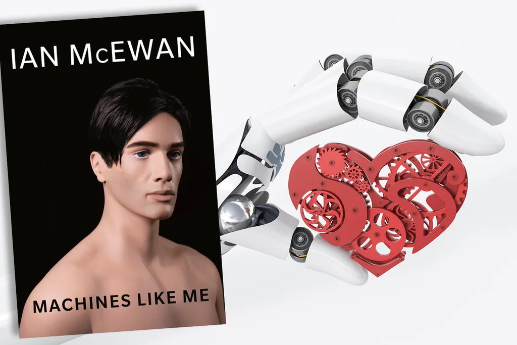 Book cover of Machines Like Me by Ian McEwan