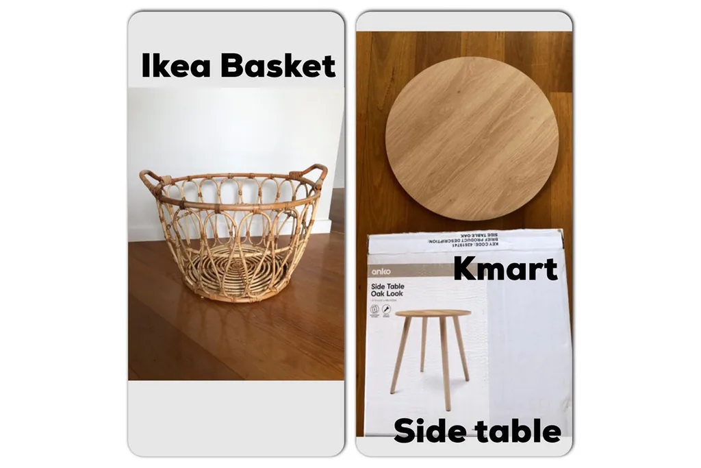 Ikea coffee table hack