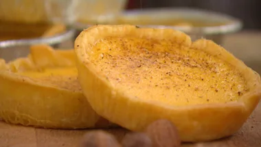 INDIVIDUAL BAKED CUSTARD TARTS