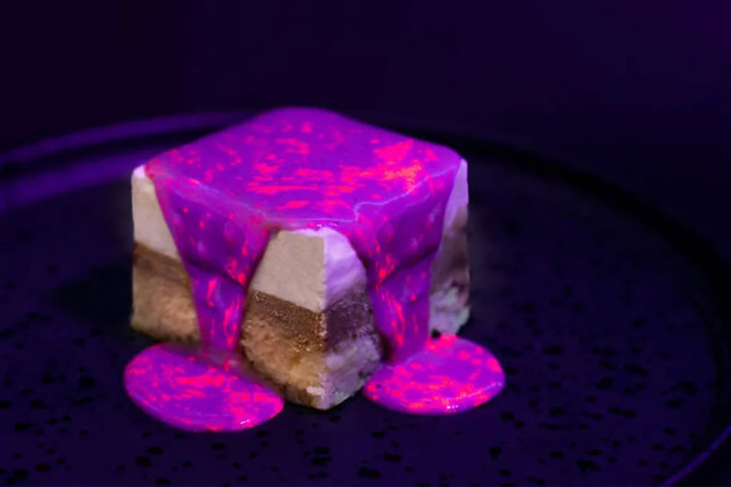 Glow in the dark cake
