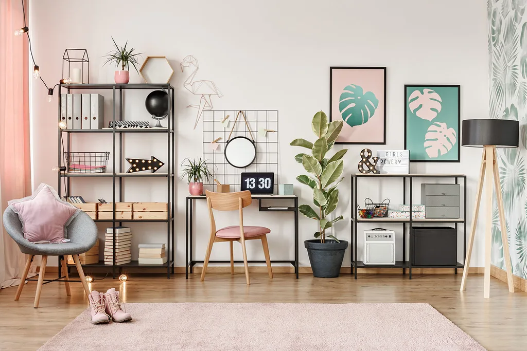 pretty study space