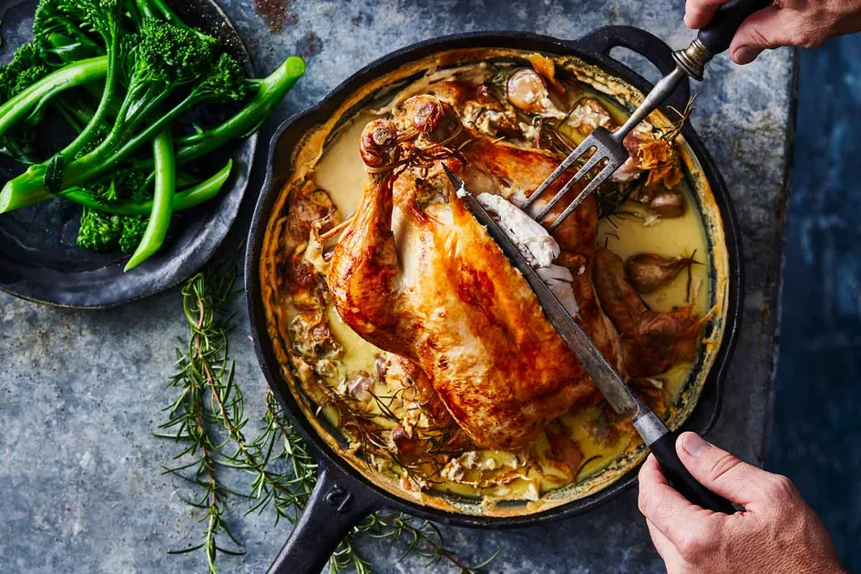 40-clove chicken in milk Recipe | Better Homes & Gardens Australia