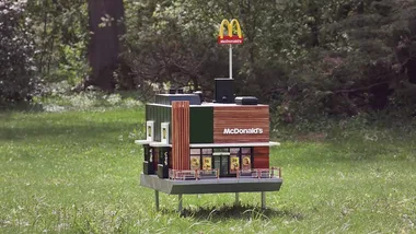 McDonald’s opens a drive thru for bees!
