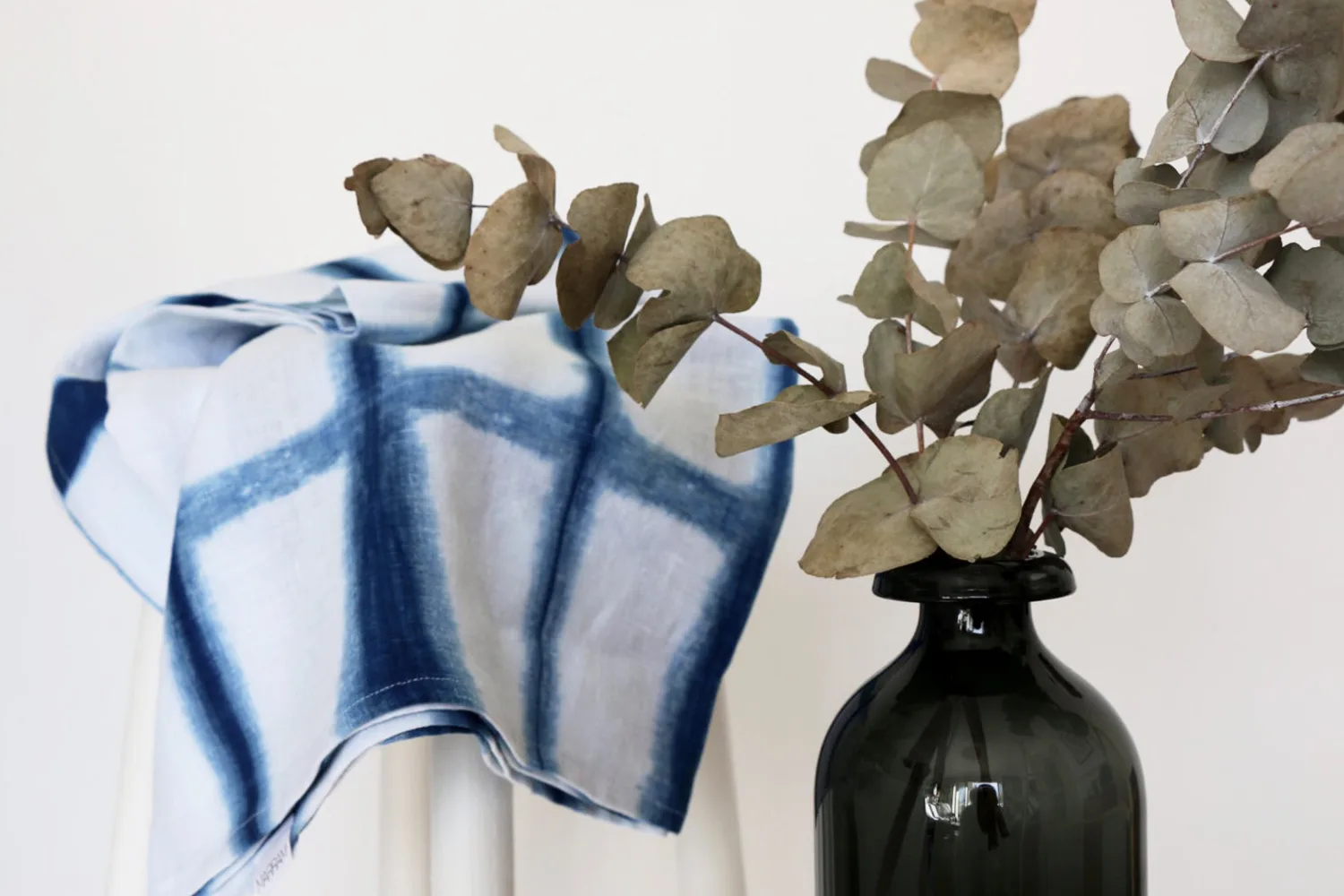 winter blanket shibori