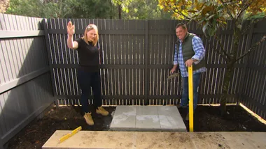 THE CROOKED LITTLE GARDEN IN THE LITTLE CROOKED HOUSE