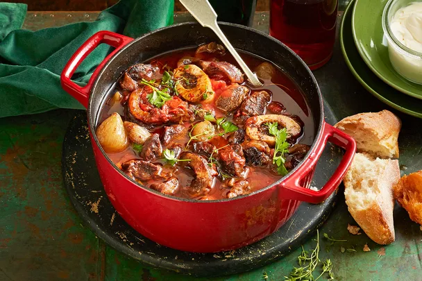 Beef and dark ale stew