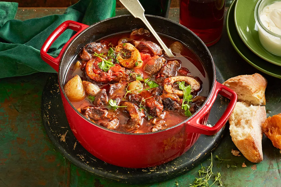 Beef and dark ale stew