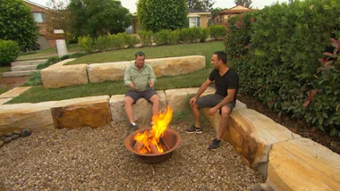 ALL THIS FOR A FIRE PIT