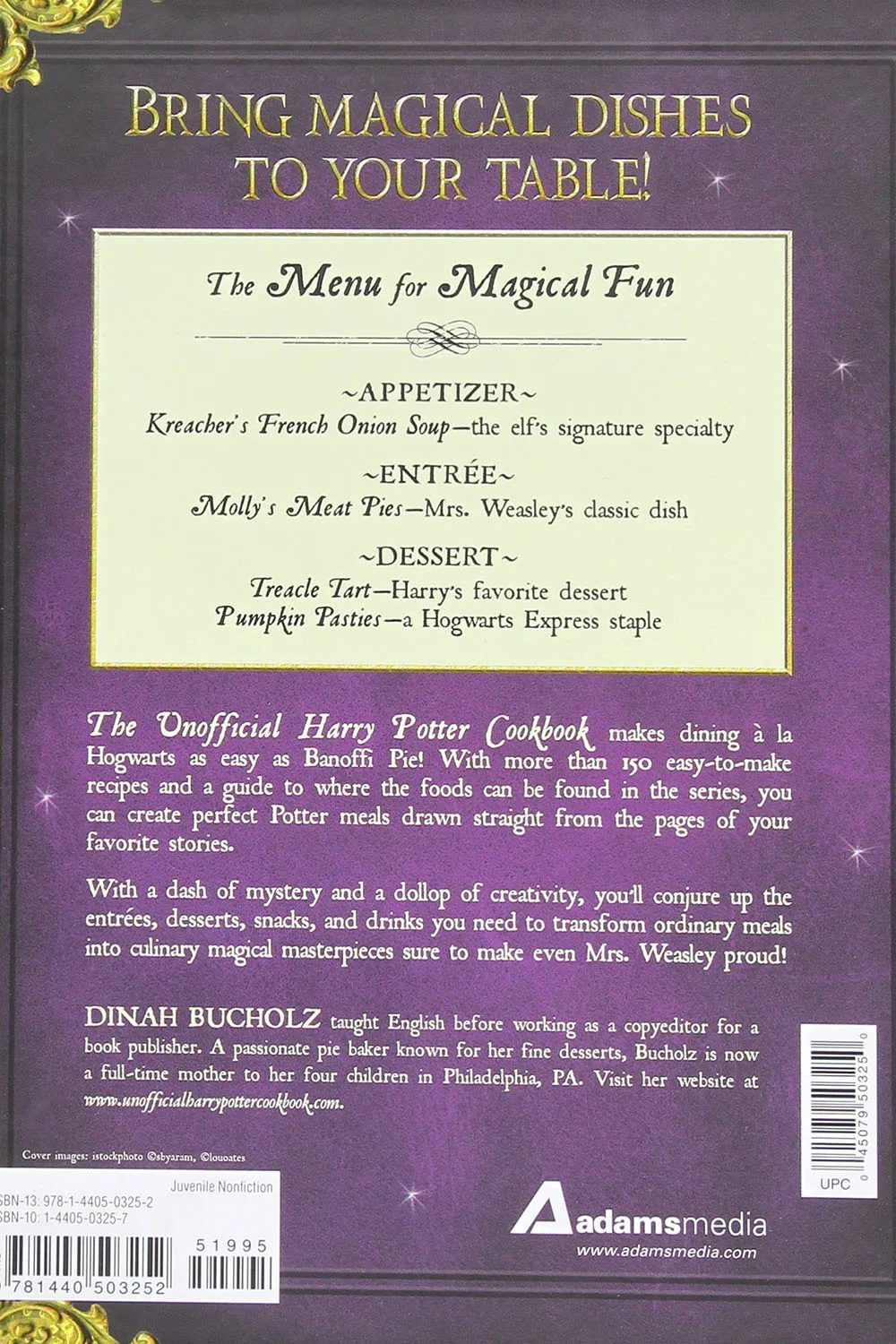 unofficial harry potter cook book