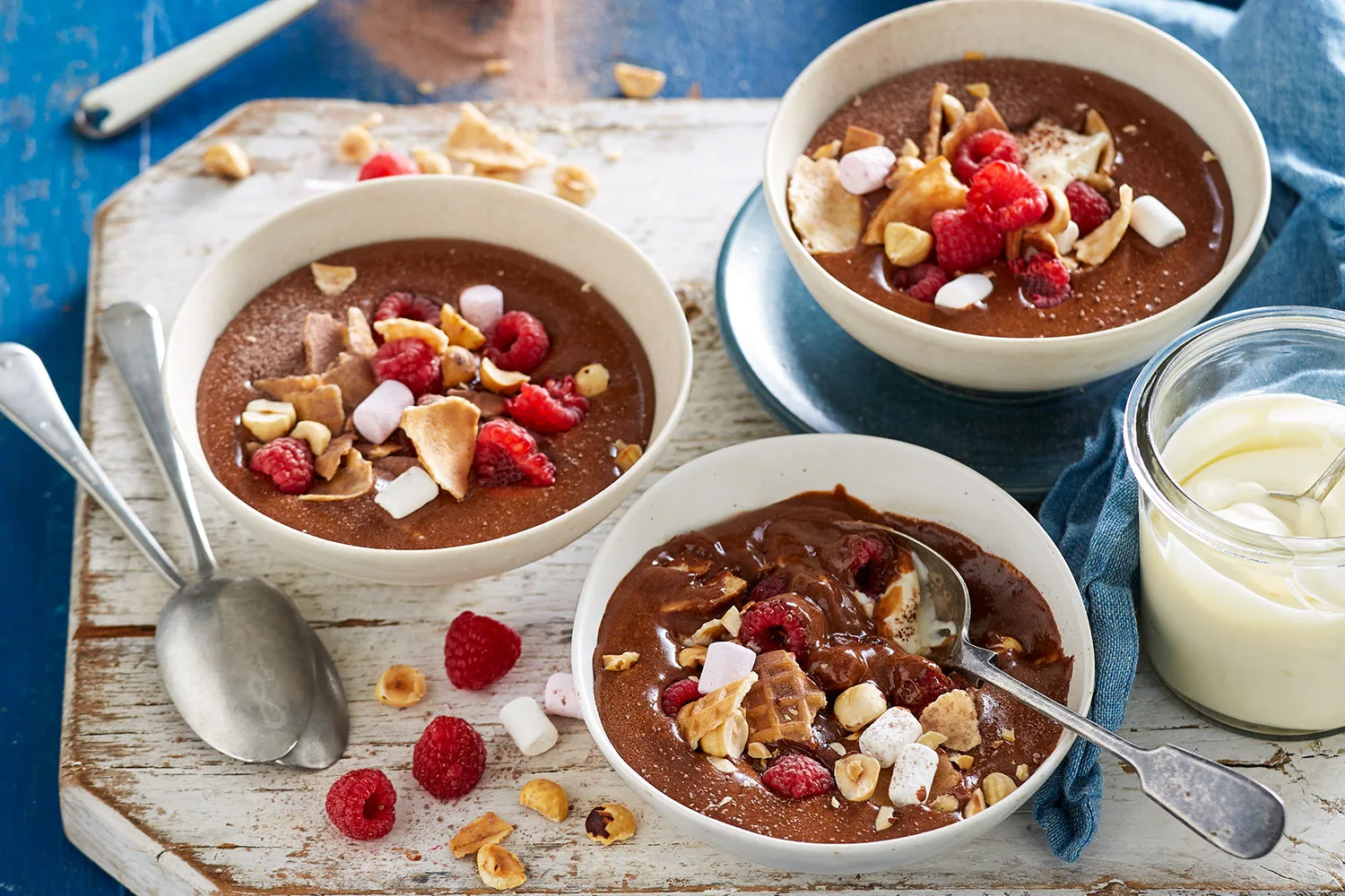 Hot chocolate mousse