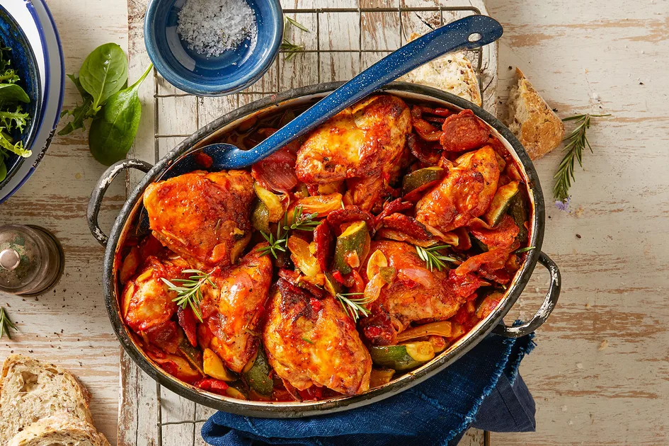 One-pot chicken cacciatore Recipe | Better Homes & Gardens Australia
