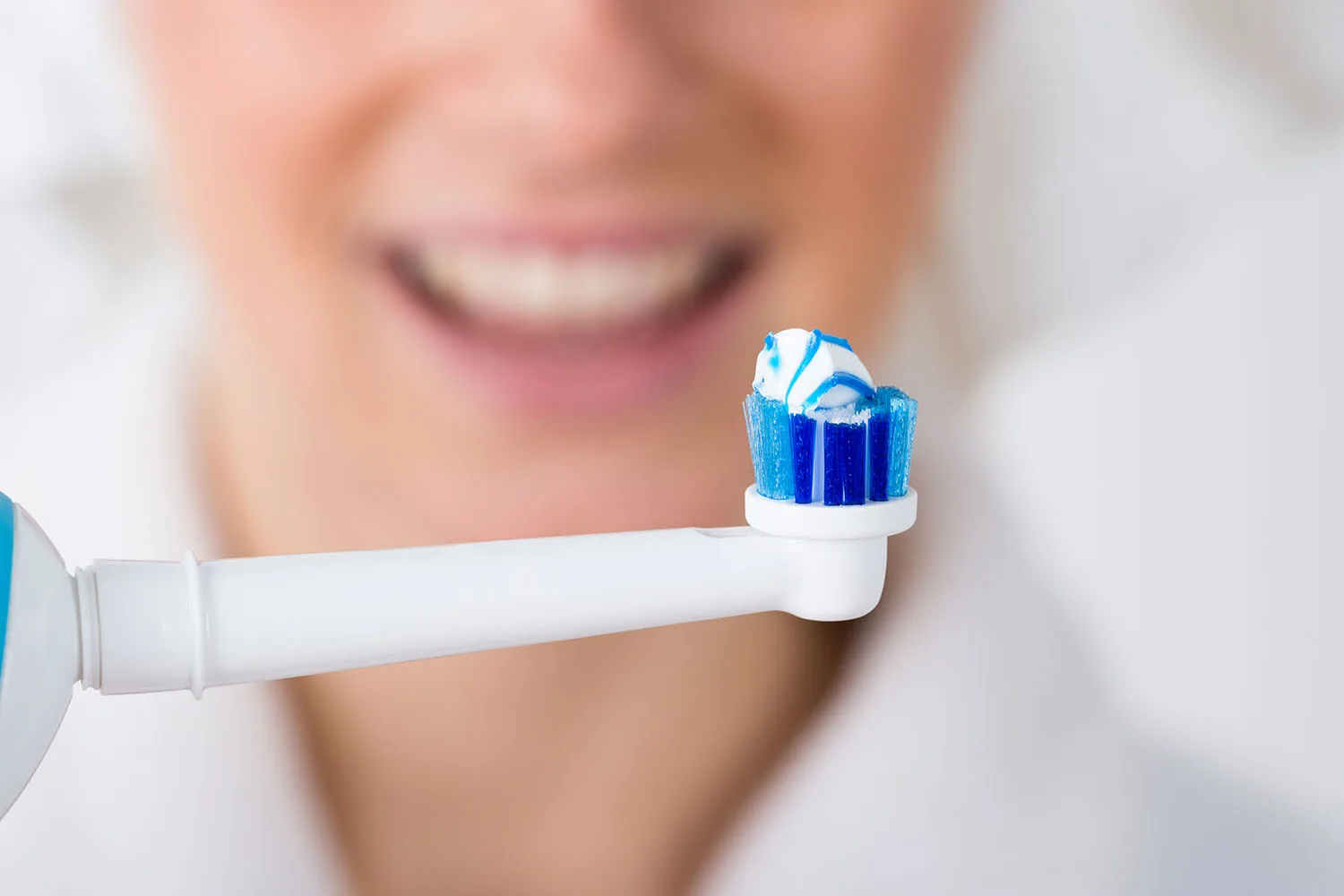 tooth brush with paste