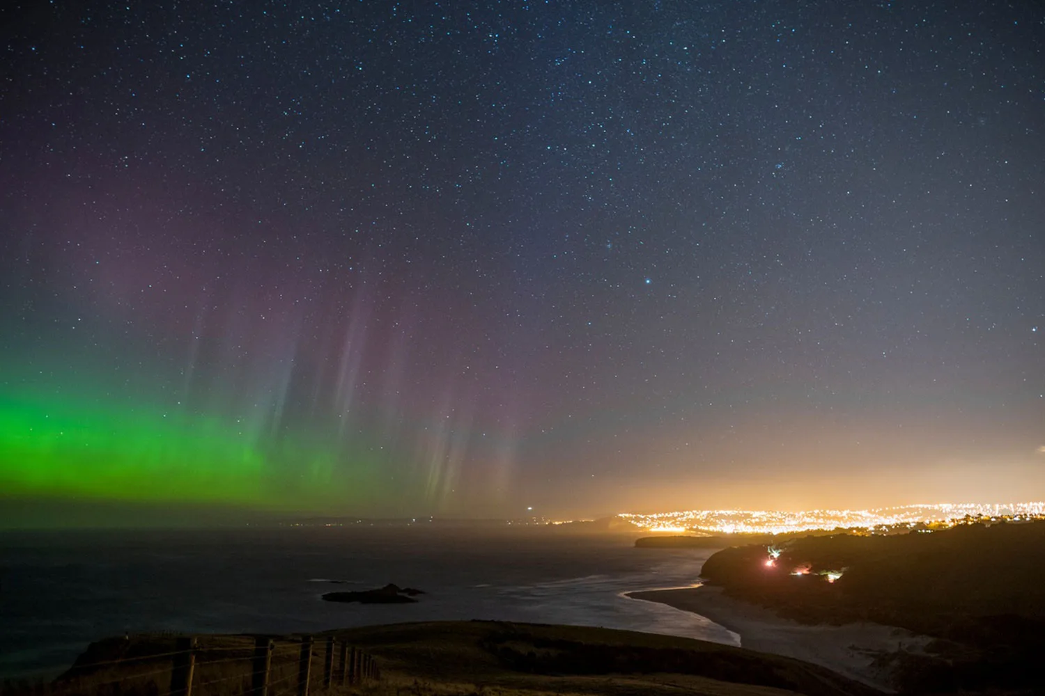 Dunedin night sky