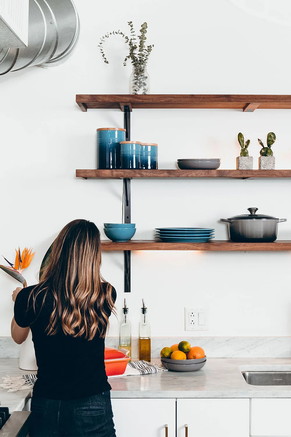 Woman in kitchen