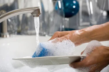 Your dishwashing liquid could be messing with your gut health