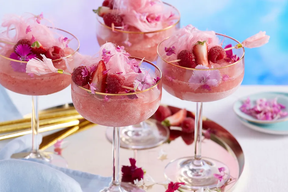 Roasted strawberry frosé cocktails Recipe - Better Homes & Gardens Australia