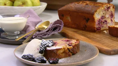 BLACKBERRY PEAR LOAF