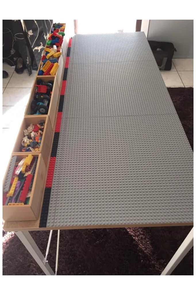 Kmart Lego table hack via Facebook