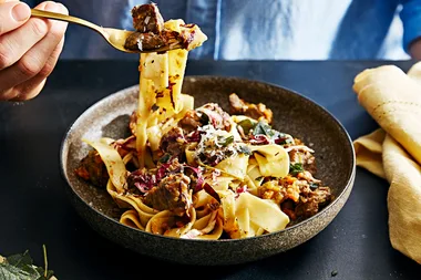 Lamb, sage and white wine ragu