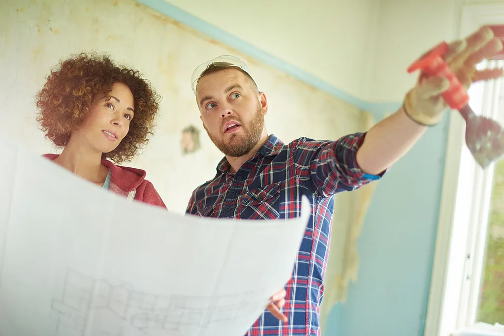 Woman with a tradie