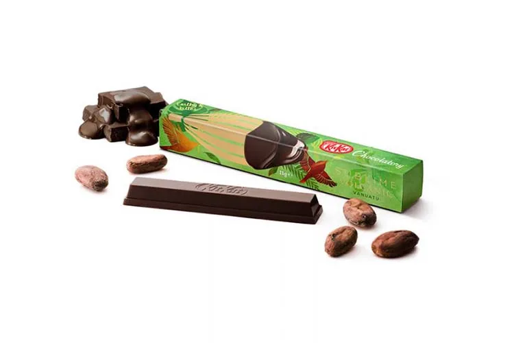 Have you tried the new volcanic chocolate KitKat?