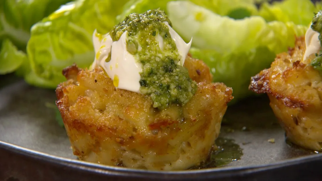 Mac N Cheese Cup Cakes | Better Homes and Gardens