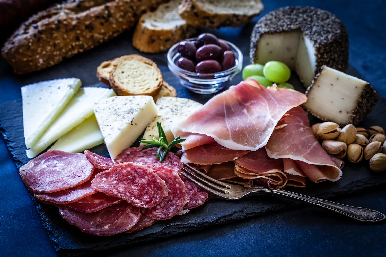 A cheese board is always a great snack when guests arrive