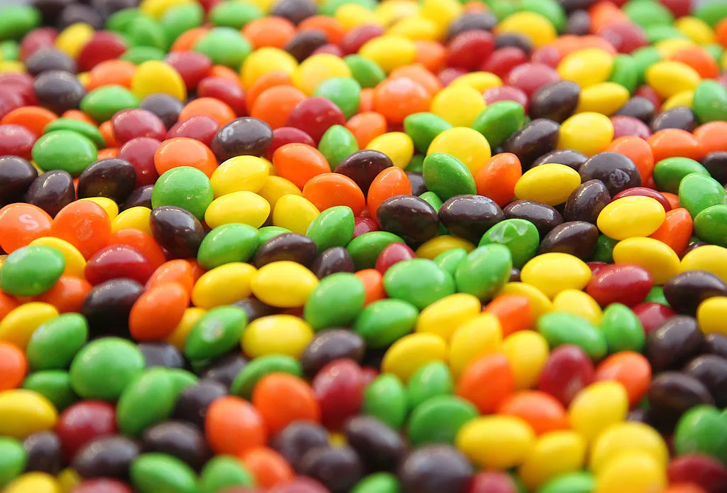 skittles made with vegan gelatin