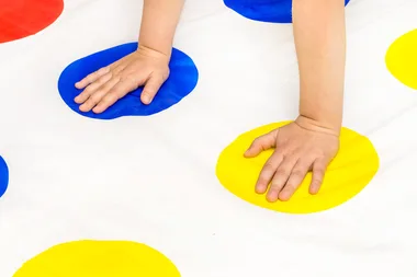 Take family game night to the next level with giant inflatable Twister